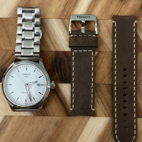 Men’s White Dial Tissot Gentleman Swissmatic - T1164071601100 - Picture 6 of 6